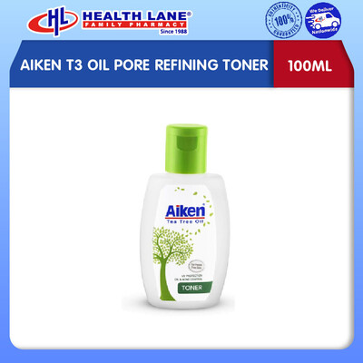 AIKEN T3 MINYAK PORE REFINING TONER (100ML)